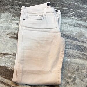 J Brand Men's Off-White Slim Straight Jeans